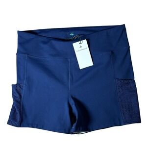 Tuckernuck Navy Blue Athletic Shorts XL Mesh Pockets Activewear Tennis Running
